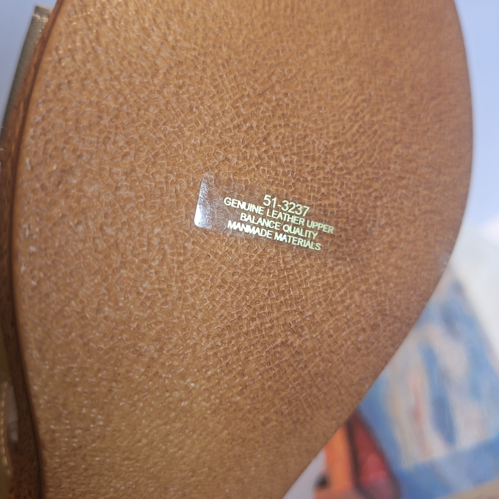 New Bella Vita Made In Italy Champagne Leather Wedges Sandals. Size 8.5 W - Picture 6 of 8